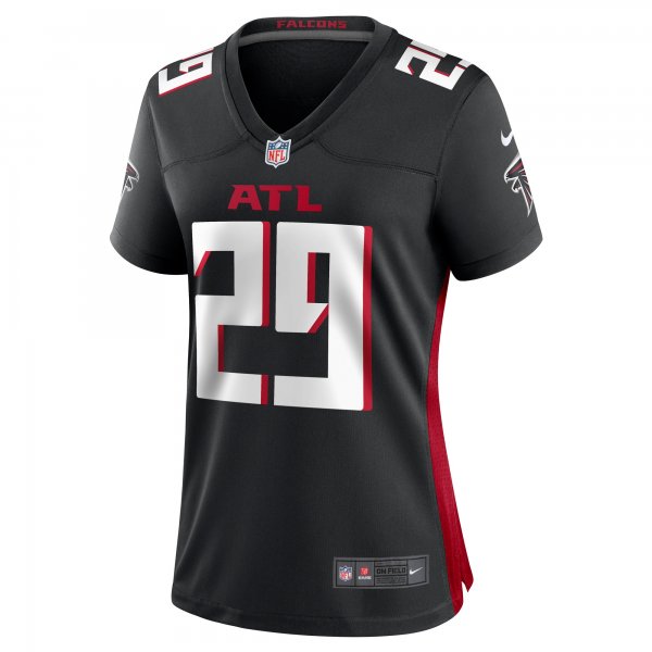 Women's Atlanta Falcons Micah Abernathy Nike  Black Team Game Jersey