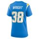 Women's Los Angeles Chargers Milton Wright Nike Powder Blue  Game Jersey