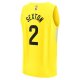 Men's Utah Jazz Collin Sexton Fanatics Yellow Fast Break Replica Player Jersey - Icon Edition