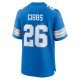 Men's Detroit Lions Jahmyr Gibbs Nike Blue Game Jersey