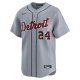 Men's Detroit Tigers Miguel Cabrera Nike Gray Road Limited Player Jersey