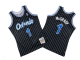 Men's Mitchell And Ness Orlando Magic #1 Tracy Mcgrady  2003-04 Black Mitchell and Ness NBA Jersey