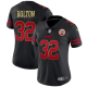 Women's Kansas City Chiefs #32 Nick Bolton Black Gold Trim Vapor All Stitched Jersey