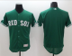 Boston Red Sox Blank Green Celtic Flexbase Collection Stitched MLB Jersey