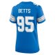 Women's Detroit Lions Mathieu Betts Nike  Blue Game Jersey