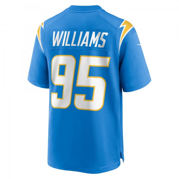 Men's Los Angeles Chargers Nicholas Williams Nike  Powder Blue Team Game Jersey