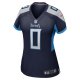 Women's Tennessee Titans Calvin Ridley Nike Navy Game Player Jersey