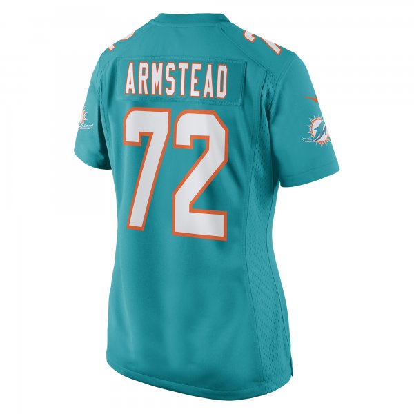 Women's Miami Dolphins Terron Armstead Nike Aqua Game Jersey