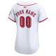 Women's Cincinnati Reds Nike White Home Limited Custom Jersey