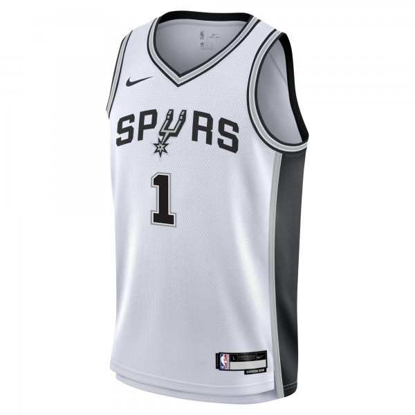 Youth San Antonio Spurs Victor Wembanyama Nike White Swingman Jersey - Association Edition