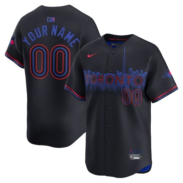 Men's Toronto Blue Jays Nike MLB Limited 2024 City Connect custom Jersey