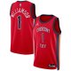 Unisex New Orleans Pelicans Zion Williamson Jordan Brand Red Swingman Jersey - Statement Edition