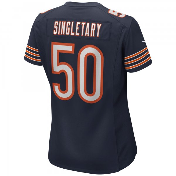 Women's Chicago Bears Mike Singletary Nike Navy Game Retired Player Jersey