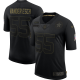 Men's Dallas Cowboys Leighton Vander Esch Nike Black 2020 Salute To Service Limited Jersey