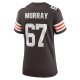 Women's Cleveland Browns Justin Murray Nike  Brown Team Game Jersey