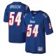 Men's New England Patriots Tedy Bruschi Mitchell & Ness Royal Legacy Replica Jersey