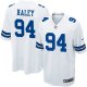 Men's Nike Dallas Cowboys #94 Charles Haley Game White NFL Jersey