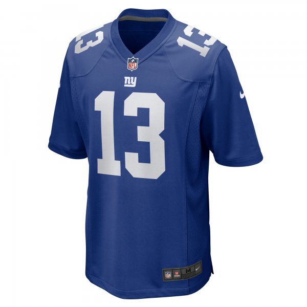 Men's New York Giants Jalin Hyatt Nike  Royal Team Game Jersey