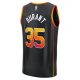 Youth Phoenix Suns Kevin Durant Fanatics Black Fast Break Replica Player Jersey - Statement Edition