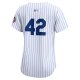 Women's New York Mets  Nike White 2024 Jackie Robinson Day Home Limited Jersey