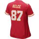 Women's Nike Travis Kelce Red Kansas City Chiefs Game Jersey