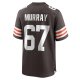 Men's Cleveland Browns Justin Murray Nike  Brown Team Game Jersey