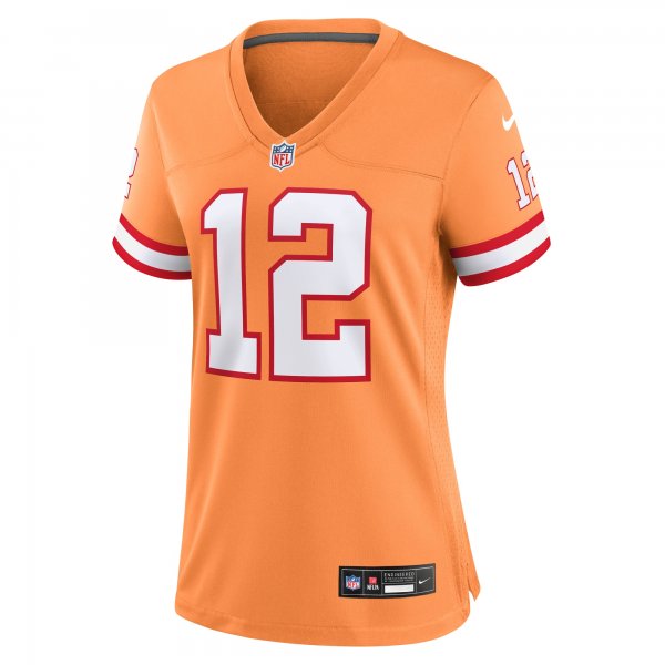 Women's Tampa Bay Buccaneers Tom Brady Nike Orange Player Jersey