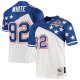 Men's NFC Reggie White Mitchell & Ness White/Blue 1995 Pro Bowl Jersey