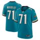 Men's Jacksonville Jaguars #71 Tony Boselli Nike Teal Prowler Throwback Retired Limited Jersey