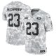 Men's San Francisco 49ers #23 Christian McCaffrey Nike Arctic Camo 2024 Salute to Service Limited Jersey