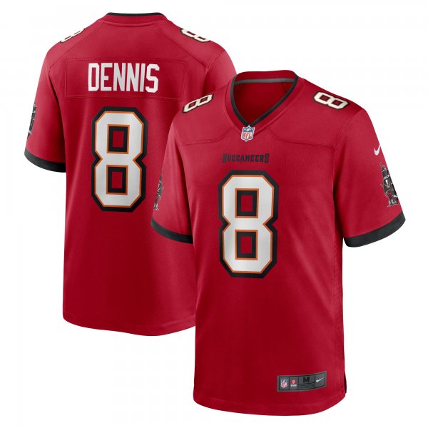 Men's Tampa Bay Buccaneers SirVocea Dennis Nike Red Game Jersey