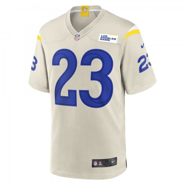 Men's Los Angeles Rams Cam Akers Nike Bone Game Jersey