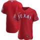 Men's Texas Rangers Nike Blank Scarlet Alternate 2020 Team Jersey