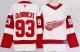 Men's #93 Alex DeBrincat Detroit Red Wings White City Edition Jersey