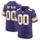 Men's Minnesota Vikings Nike Purple Classic Custom Game Jersey