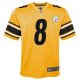 Youth Pittsburgh Steelers Kenny Pickett Nike Gold Inverted Game Jersey