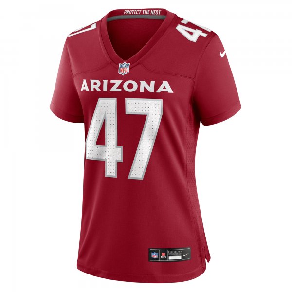 Women's Arizona Cardinals Ezekiel Turner Nike  Cardinal Team Game Jersey