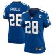 Women's Indianapolis Colts Marshall Faulk Nike Royal Indiana Nights Alternate Game Jersey