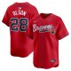 Men's Atlanta Braves Matt Olson Nike Red Alternate Limited Player Jersey