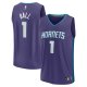 Men's Charlotte Hornets LaMelo Ball Fanatics Purple Fast Break Replica Player Jersey - Statement Edition