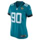 Women's Jacksonville Jaguars Angelo Blackson Nike  Teal Team Game Jersey