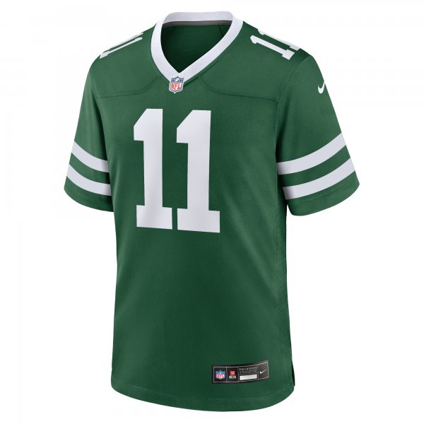 Men's New York Jets Jermaine Johnson II Nike Legacy Green Game Jersey