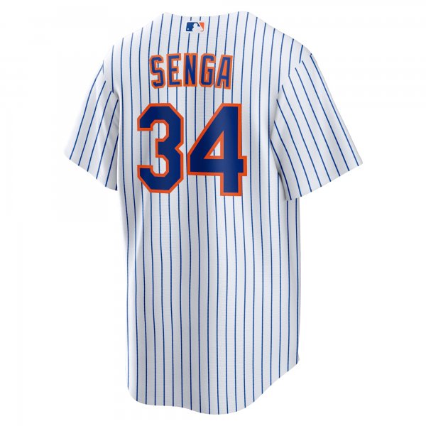 Men's New York Mets Kodai Senga Nike White/Royal Home Replica Player Jersey