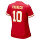 Women's Kansas City Chiefs Isiah Pacheco Nike Red Game Player Jersey