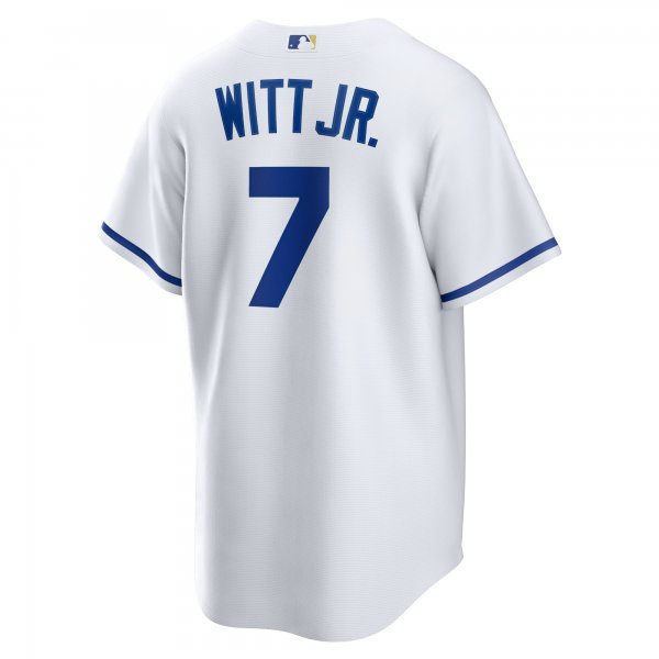 Men's Kansas City Royals Bobby Witt Jr. Nike White Home Replica Player Jersey