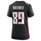 Women's Atlanta Falcons Charlie Woerner Nike  Black  Game Jersey