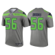 Men's Seattle Seahawks #56 Jordyn Brooks Steel 2021 Limited NFL Jersey