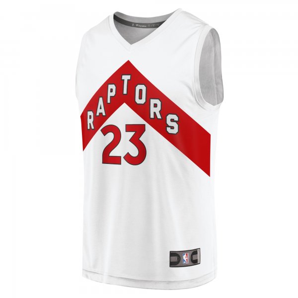 Men's Toronto Raptors Fred VanVleet Fanatics White Fast Break Replica Jersey - Association Edition