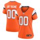 Women's Denver Broncos Nike Orange Custom Limited Jersey