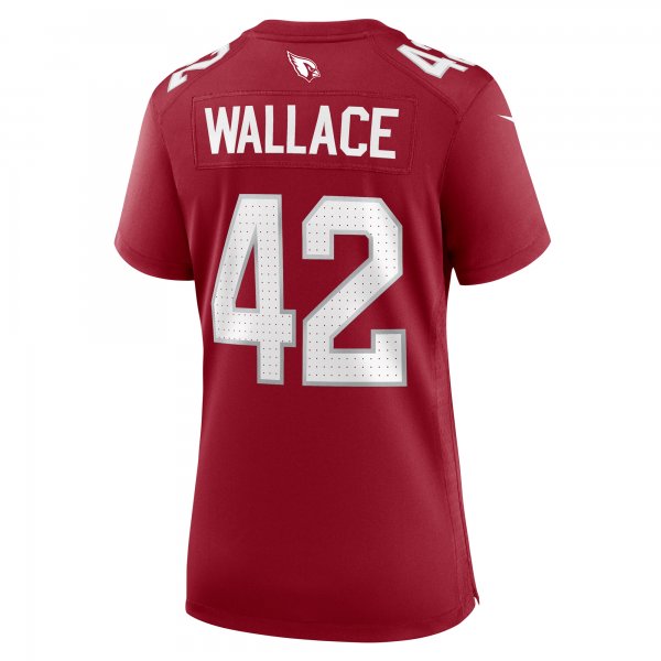 Women's Arizona Cardinals K'Von Wallace Nike  Cardinal Team Game Jersey